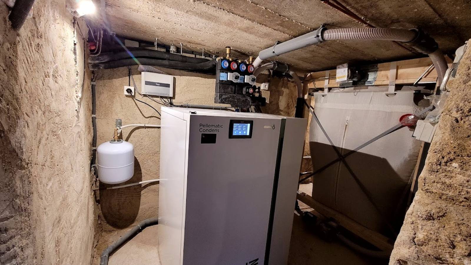 Pellematic Condensation avec silo