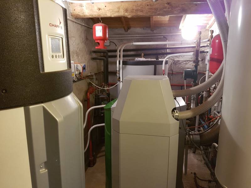 Chaudière à pellet Ökofen à Gordes vaucluse