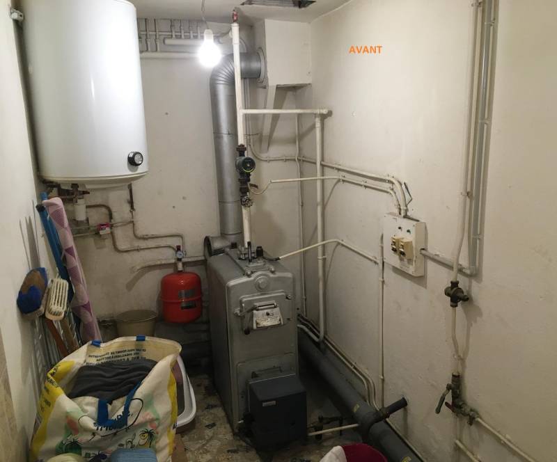 Photo avant travaux de remplacement à Cavaillon