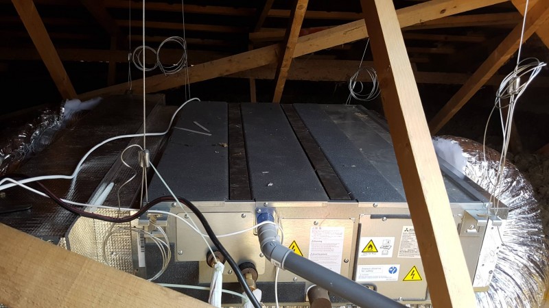 intstallation d'un système de climatisation reversible par Gainable à l'isle sur la sorgue