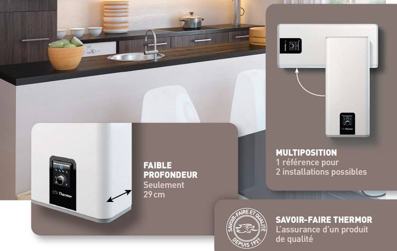 Plombier pour pose de chauffe eau plat dans le Vaucluse Luberon